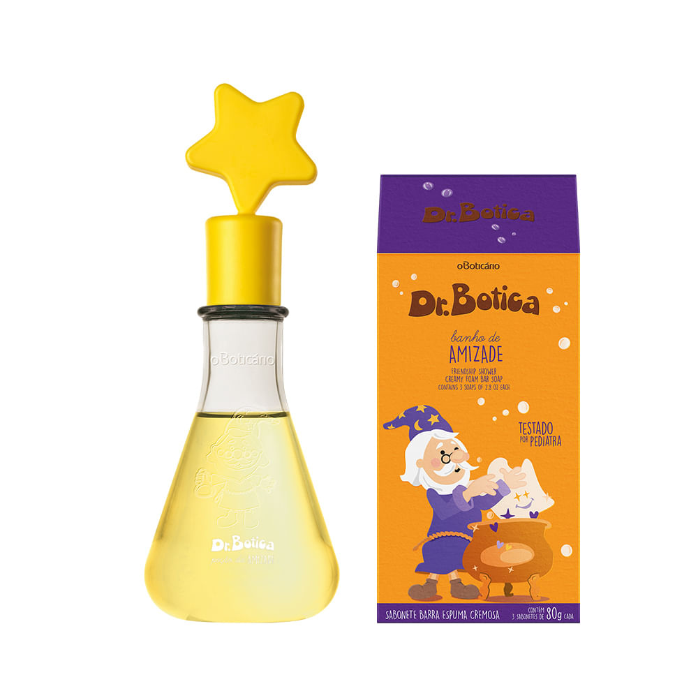 Combo Dr Botica Poção Da Amizade: Colônia + Sabonete Em Barra