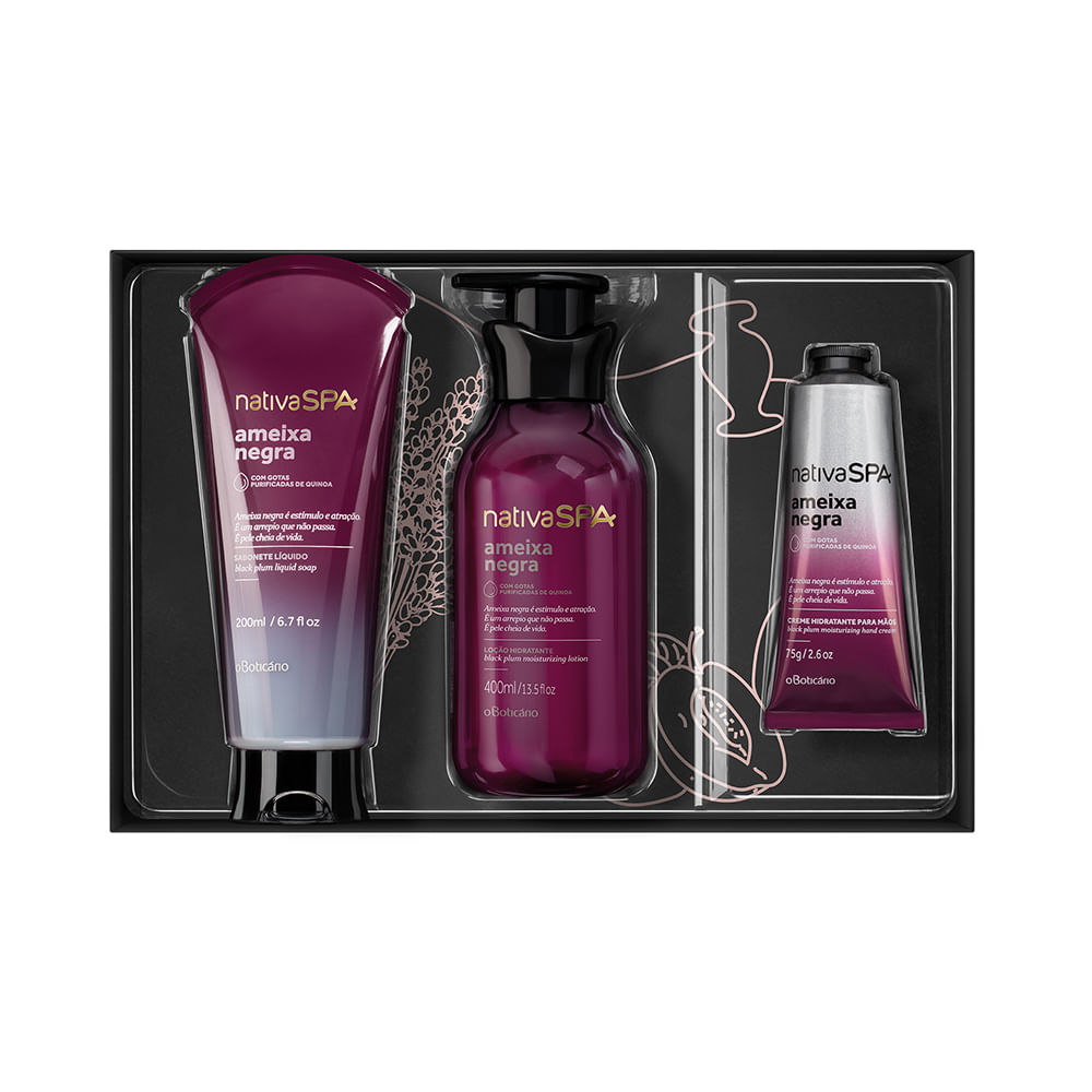 Kit Nativa Spa Ameixa Negra