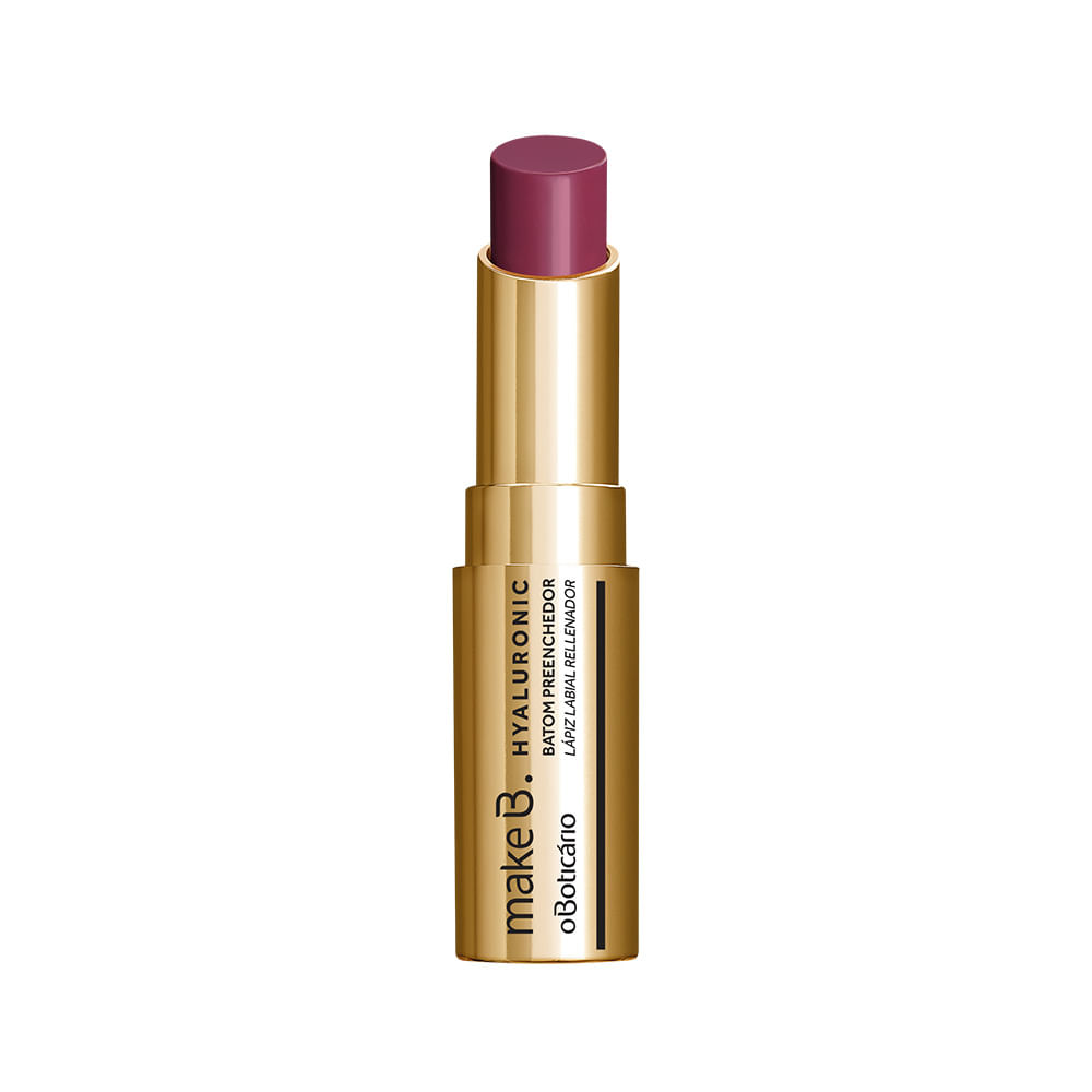 Batom Stick Soft Berry Make B. Hyaluronic FPS 15, 3,4 g