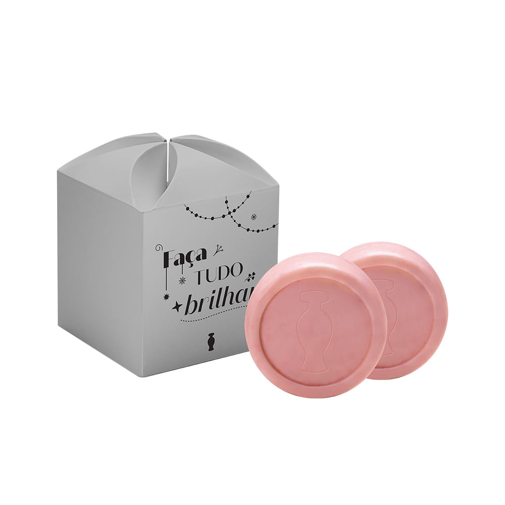 Kit Glamour Sabonete Barra