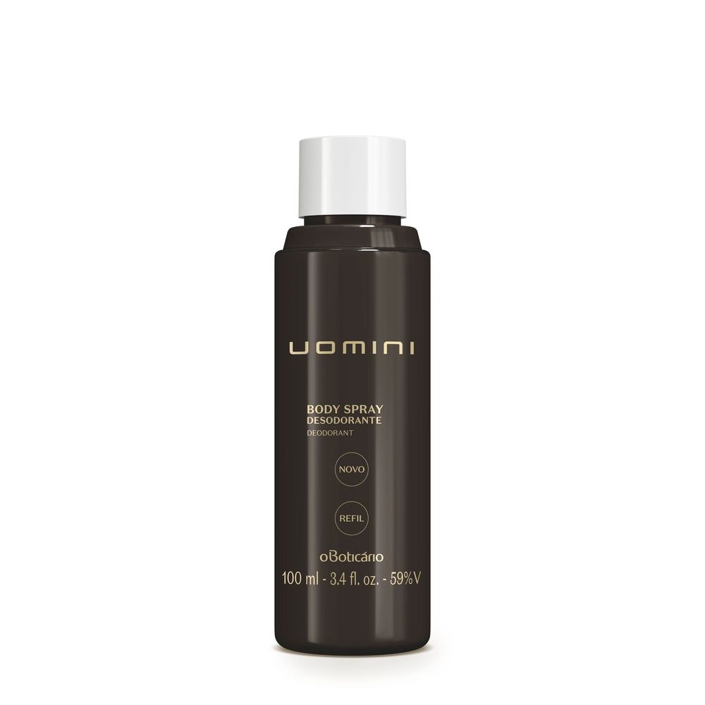 Refil Desodorante Body Spray Uomini, 100 ml