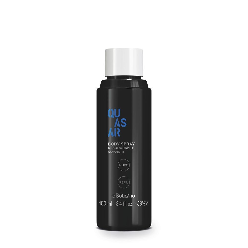 Refil Desodorante Body Spray Quasar Surf 100 ml
