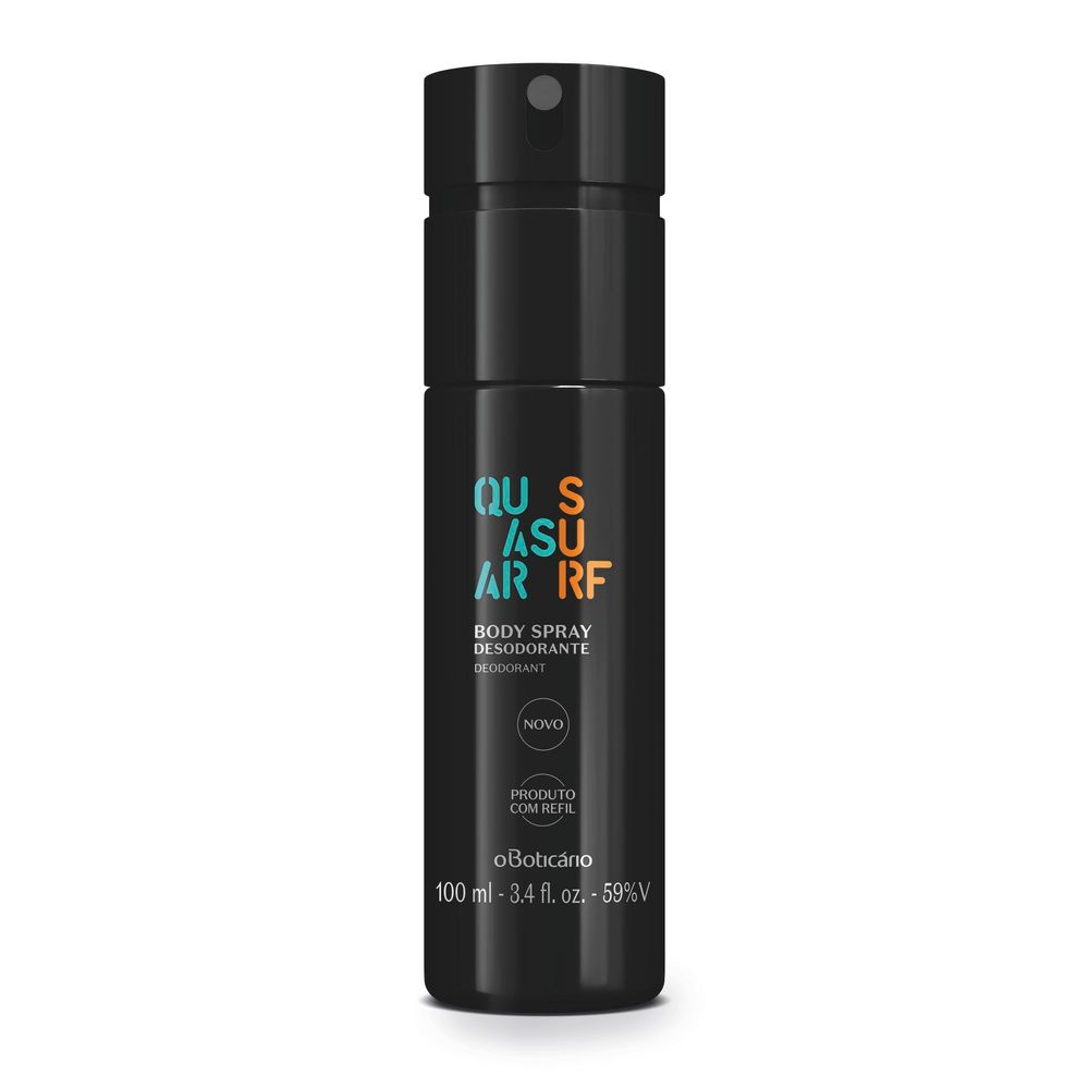 Desodorante Body Spray Quasar Surf, 100ml