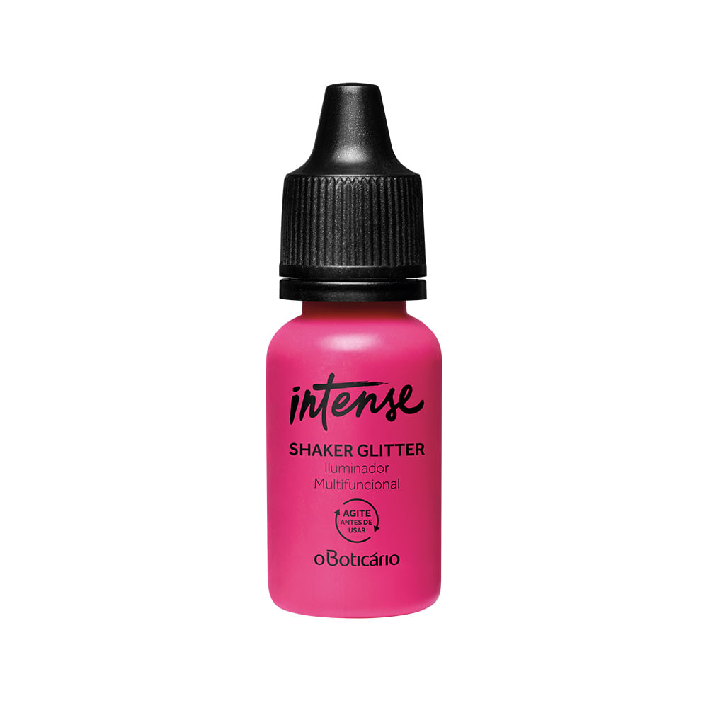 Iluminador Liquido Multifuncional Shaker Glitter Intense, 4 ml