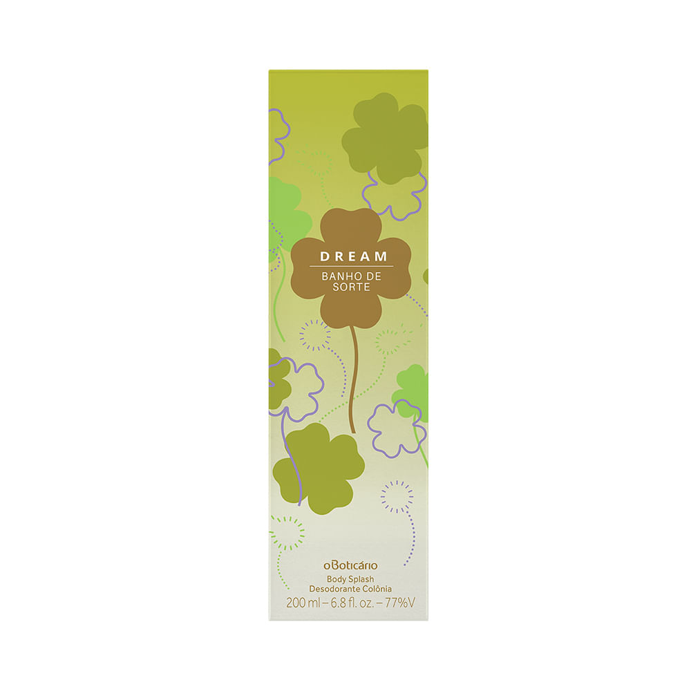 Dream Banho De Sorte Desodorante Colônia, 200Ml
