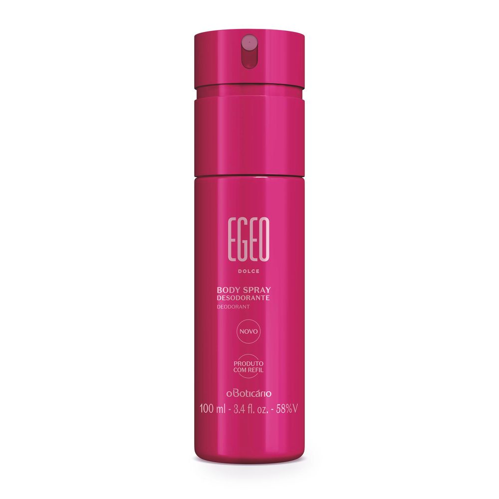 Desodorante Body Spray Egeo Dolce 100Ml Versao 8 Pack