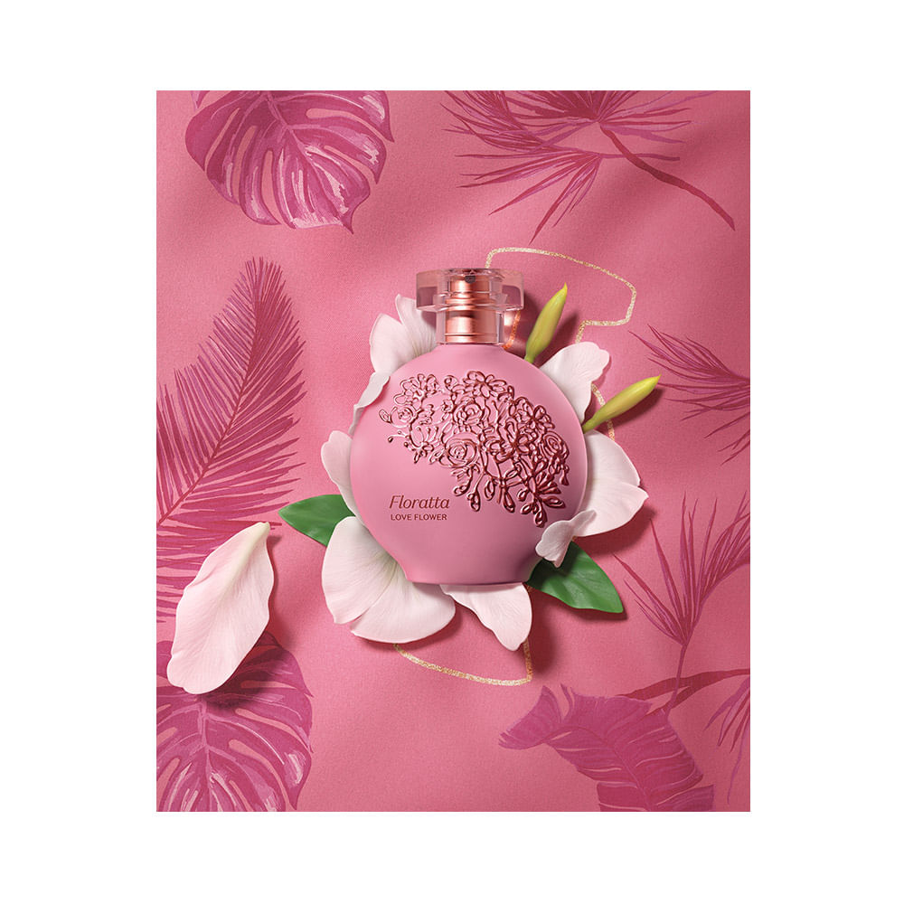 Floratta Love Flower Desodorante Colônia, 75 ml