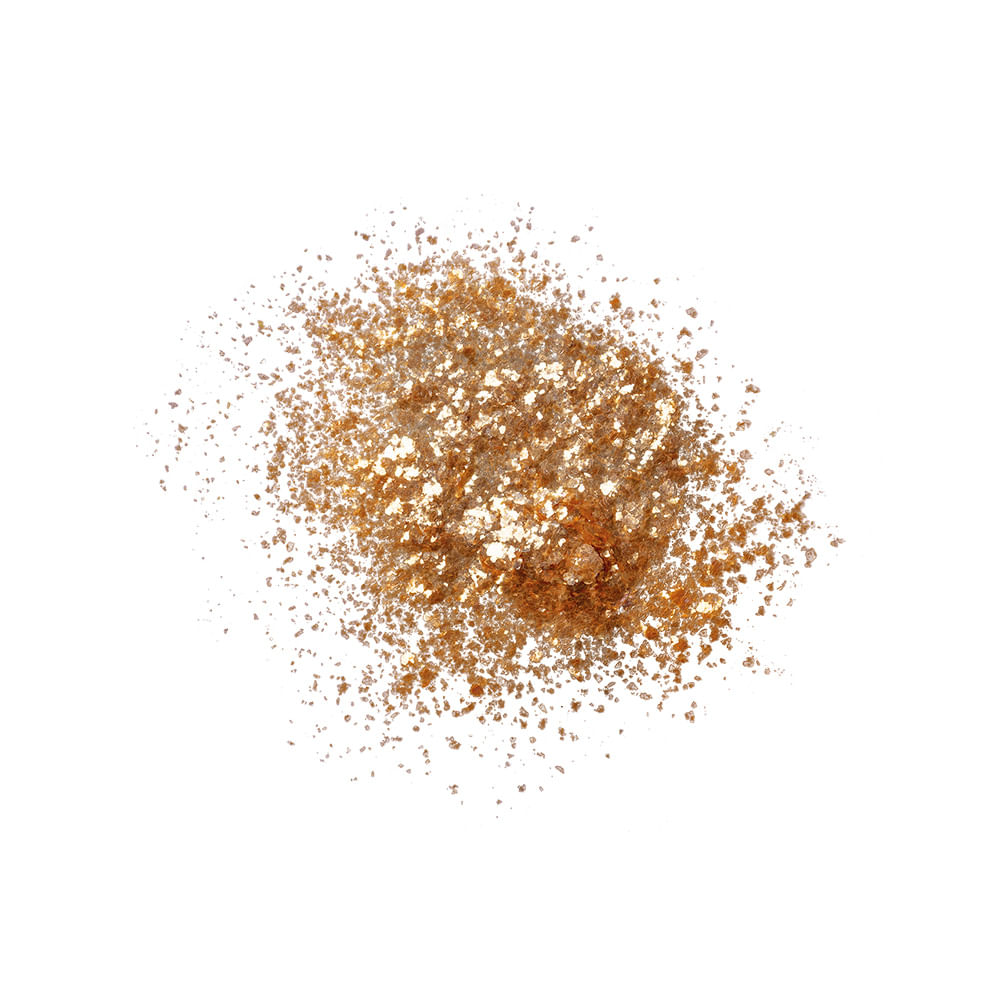 Sombra Multifuncional Dourada Intense Power Glitter, 1,6 g