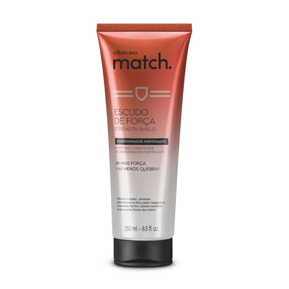 Condicionador Match Escudo de Força, 250 ml