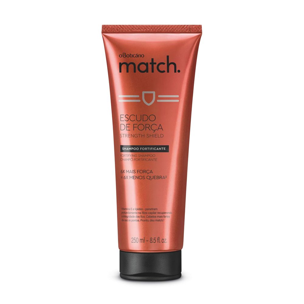 Shampoo Match Força, 250 ml