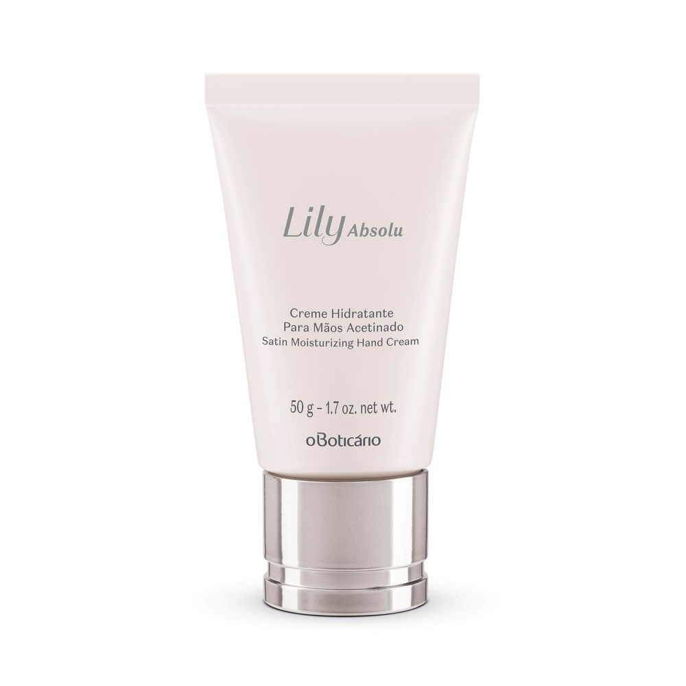 Creme Acetinado Hidratante Para Mãos Lily Absolu, 50 g