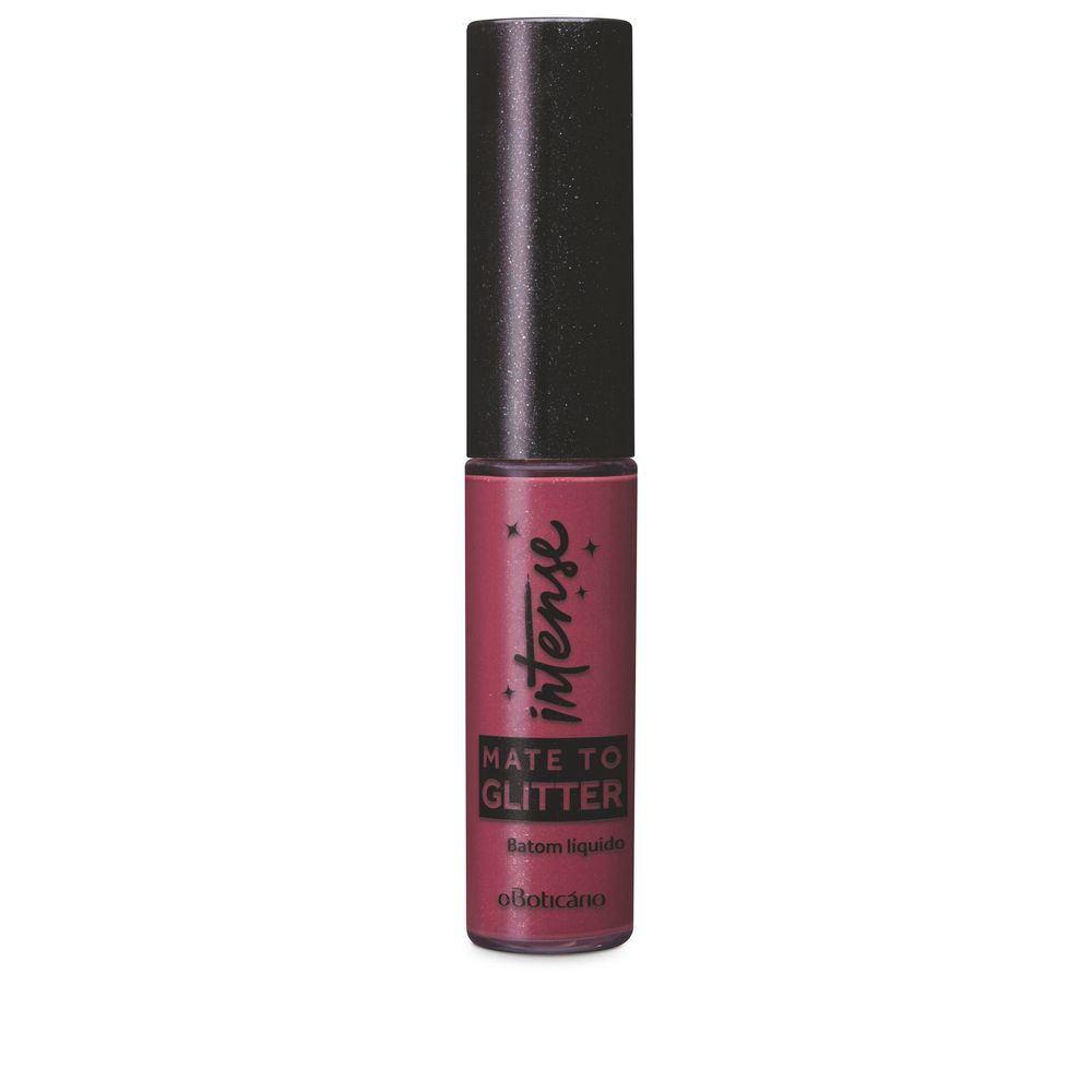 Batom Líquido Mate To Glitter Rosa Intense, 5,6 ml