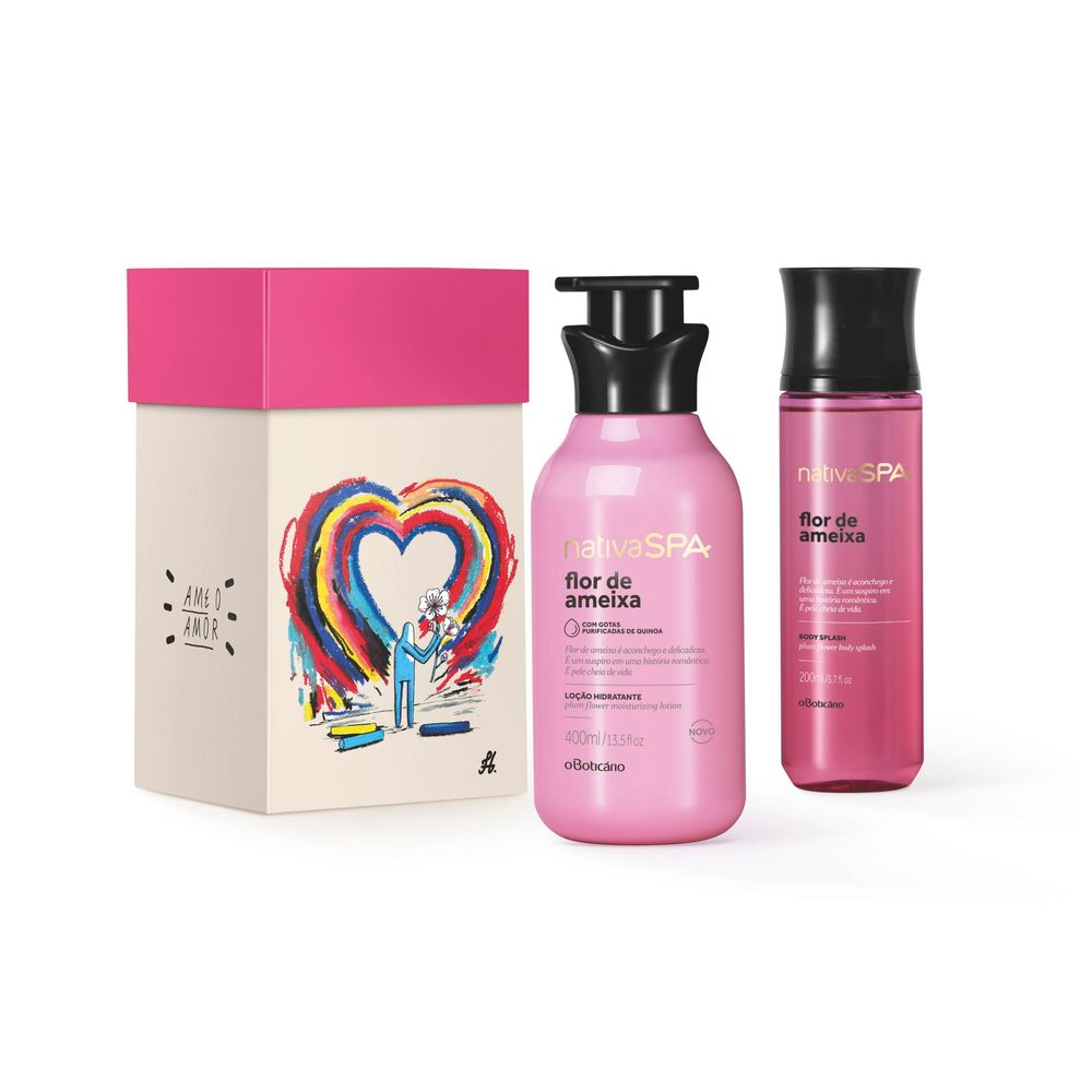 Kit Nativa Spa Flor De Ameixa