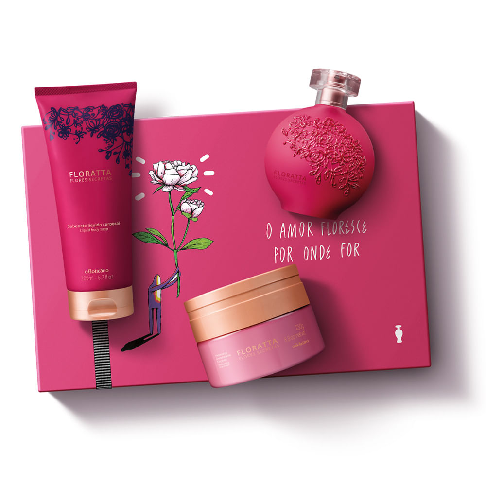Kit Floratta Flores Secretas