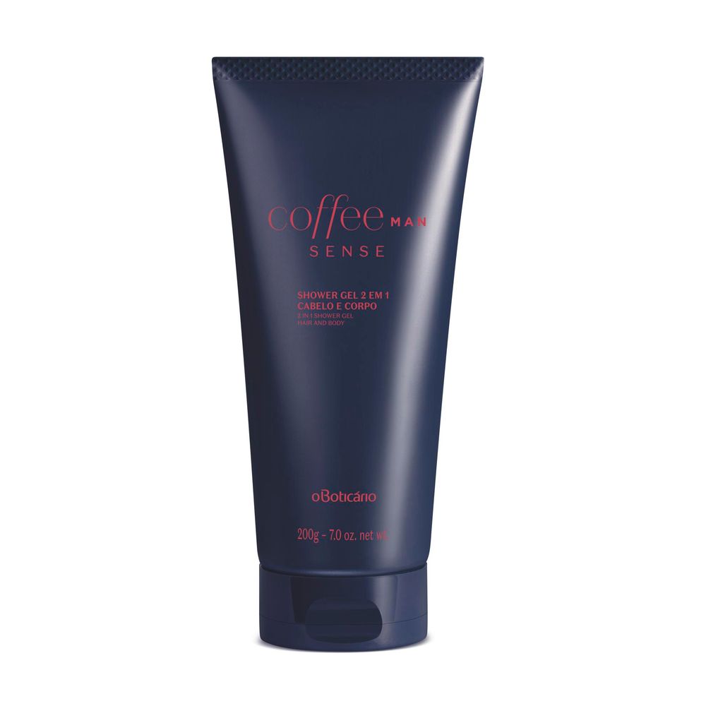 Coffee Man Sense Shower gel 2 Em 1, 200 g