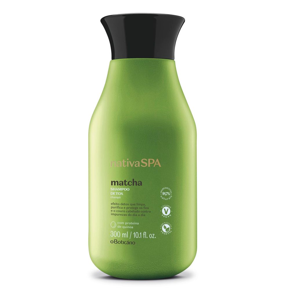 Nativa Spa Shampoo Detox Matcha, 300 ml